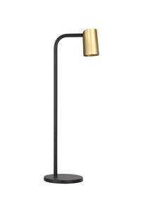 M8492  Sal 53.5cm 1 Light Table Lamp Satin Gold/Matt Black
